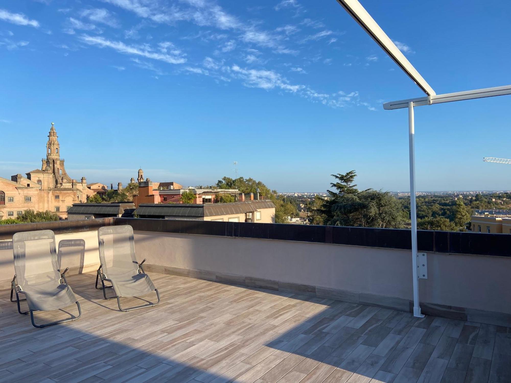 Attico Panoramico Luxury Romaアパートメント エクステリア 写真